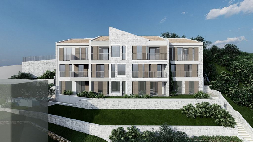 Wohnungen in einem neuen Komplex mit und Schwimmbad in Przno